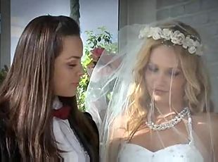 Lesbian wedding and the wedding night
