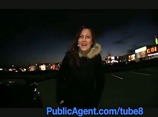 PublicAgent Belinda given a creampie a public car park